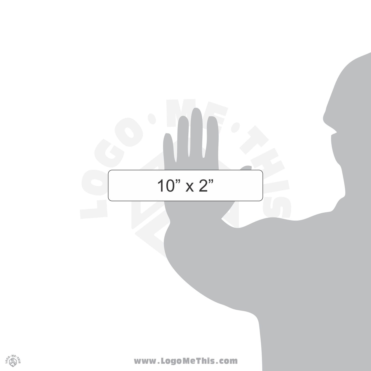 10x2" Valve Identification Decal 05-02-02-3