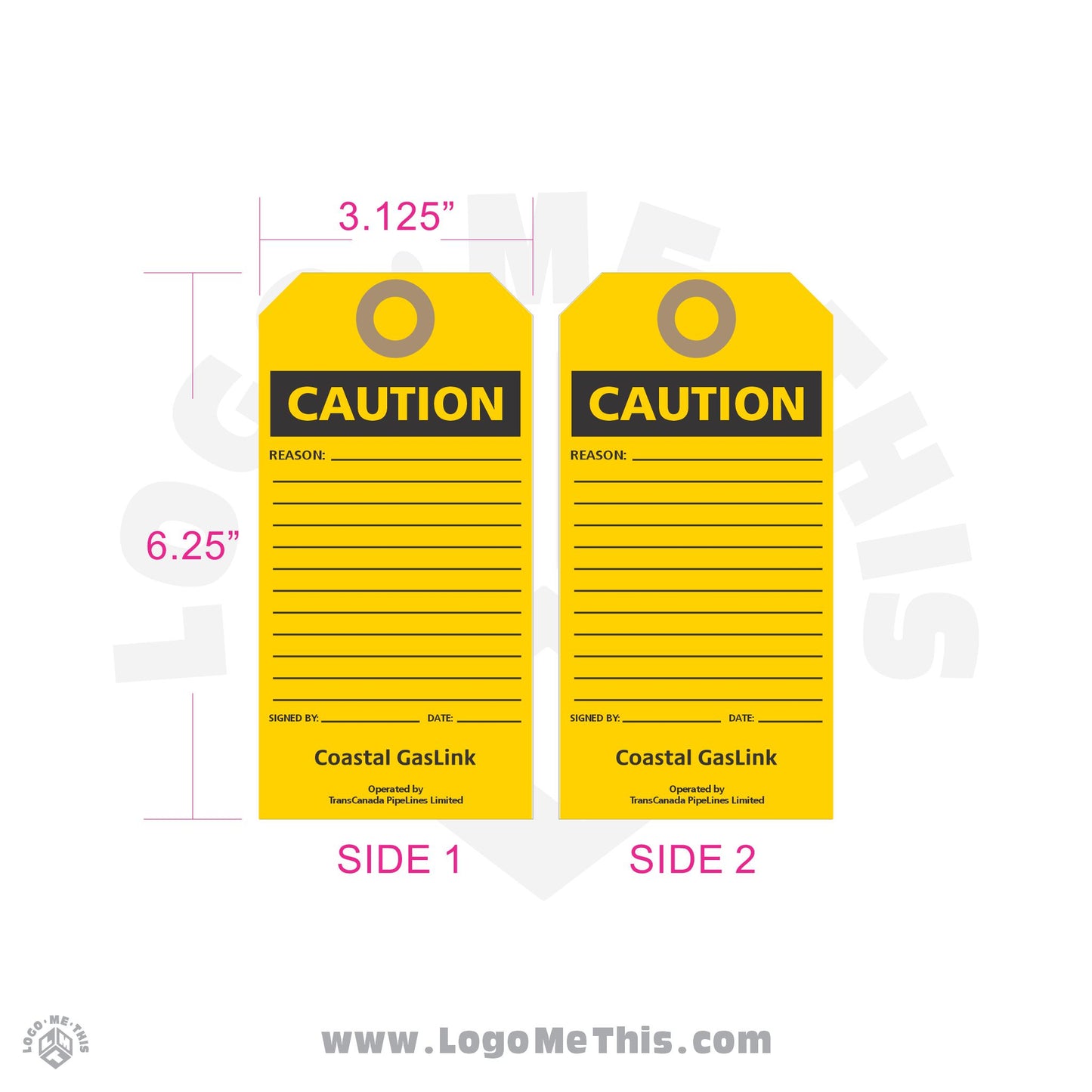 Operational Tag - 5 Tag Bundle - 06-02-10-1-E