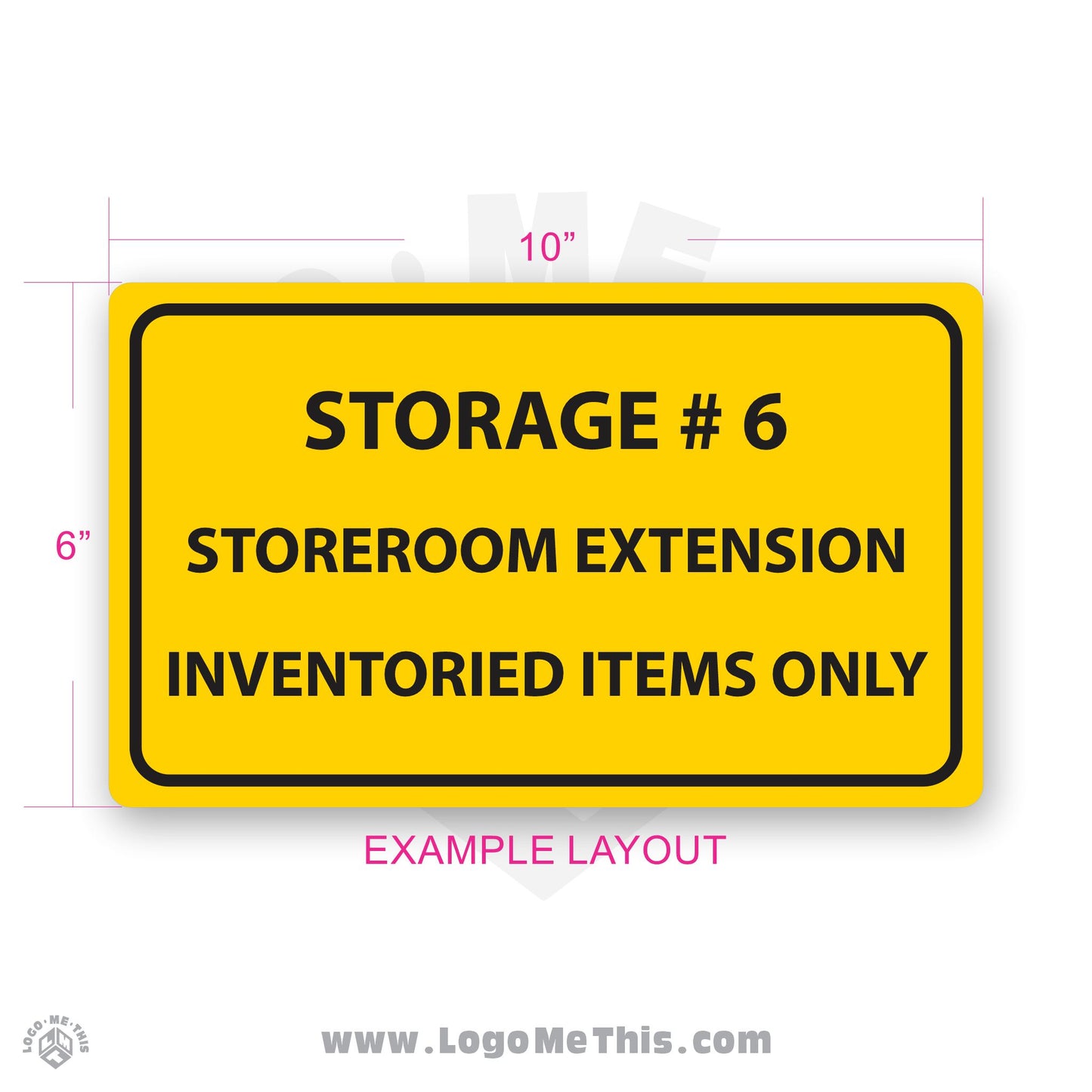10x6" Valve Identification Decal 05-02-02-1